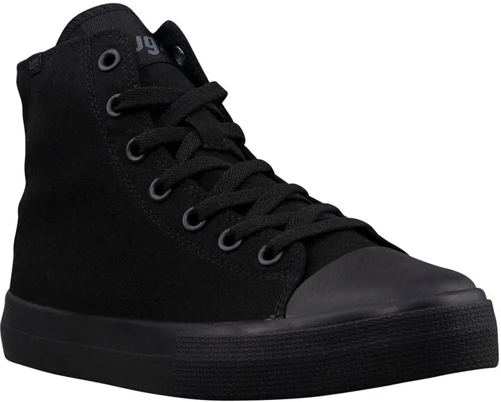 Stagger Lace Up High Top Sneaker