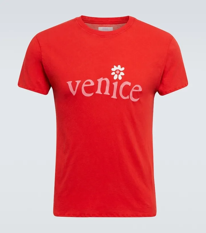 Venice printed cotton T-shirt