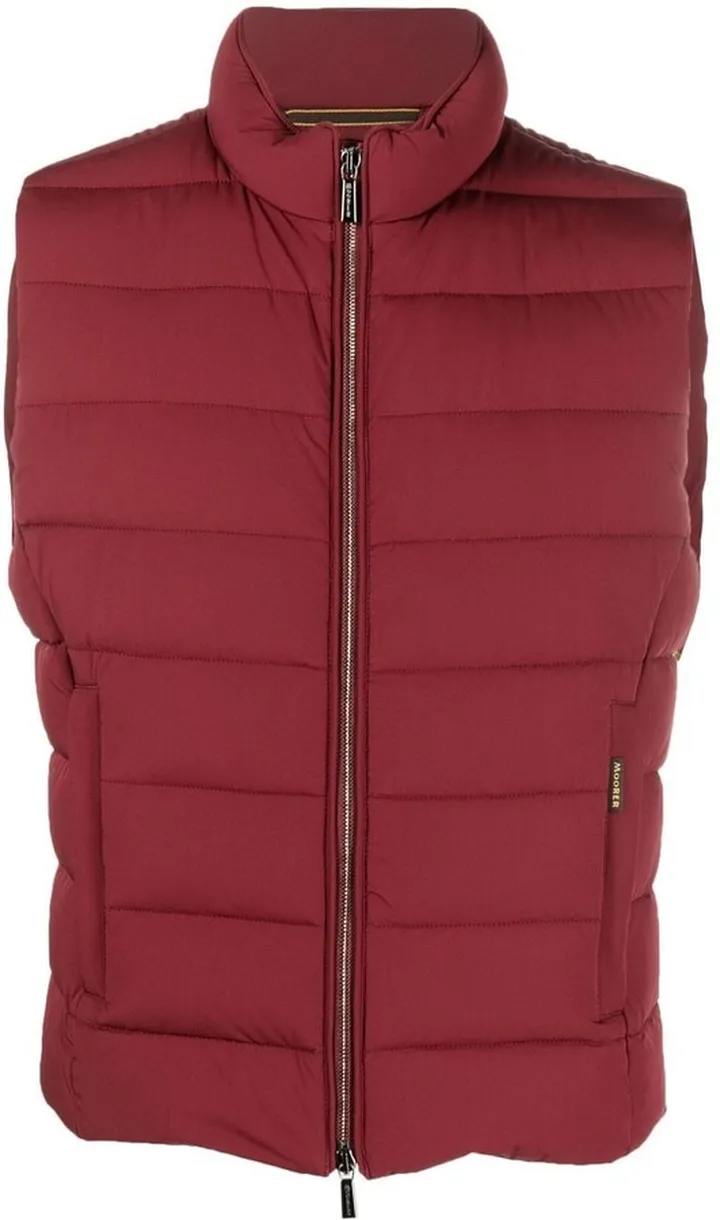 Padded Zip-Up Gilet
