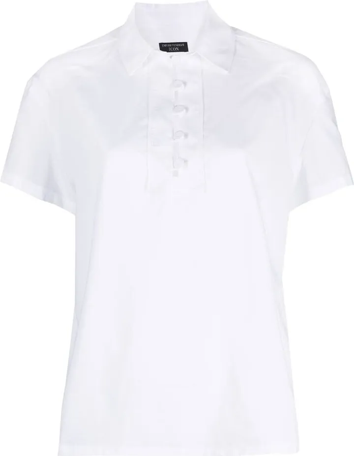 EMPORIO ARMANI- Cotton Shirt