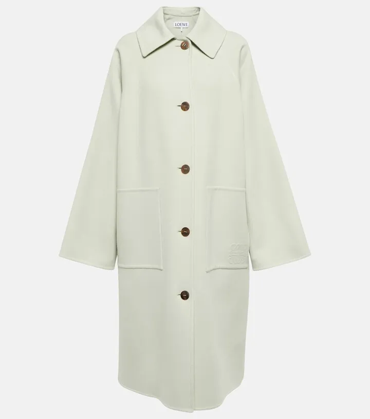 Wool and cashmere coat