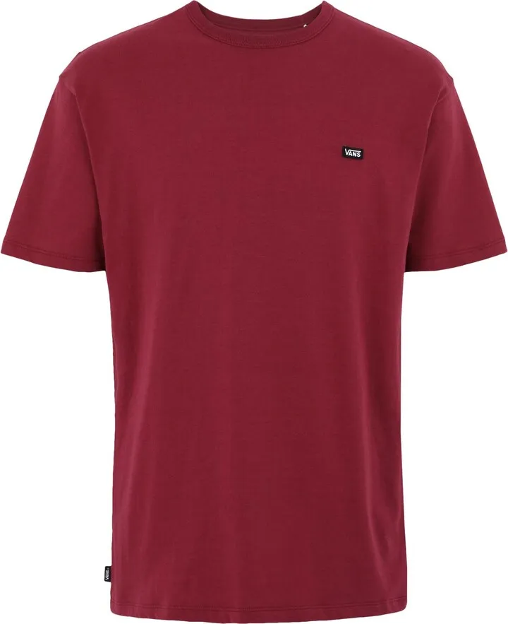 Mn Off The Wall Classic Ss T-shirt Burgundy