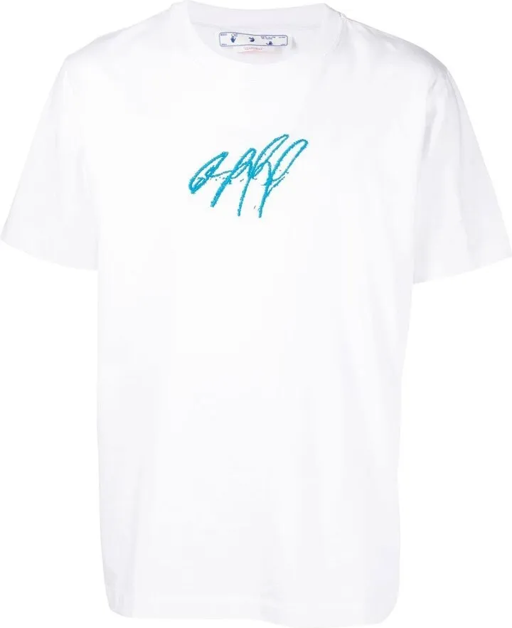Bounce Cross logo-embroidered T-shirt