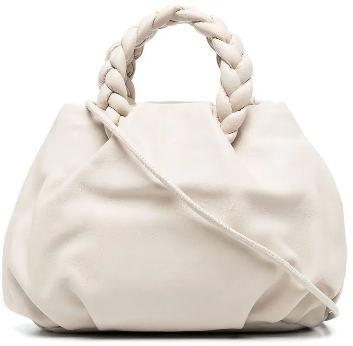 Braided Handle Tote Bag