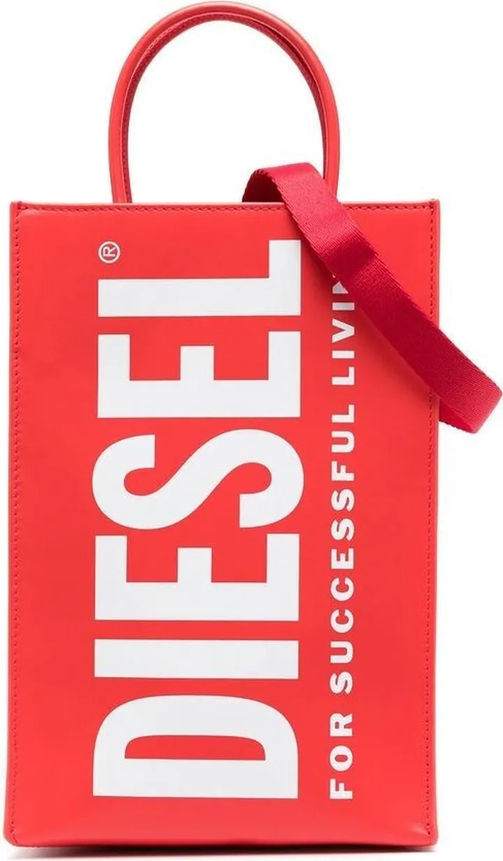 Logo-Print Detail Tote Bag