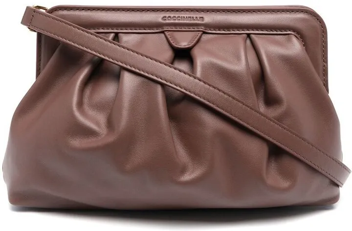 Diletta leather crossbody bag