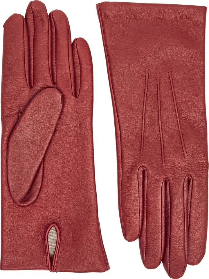 Dents Felicity Red Leather Gloves