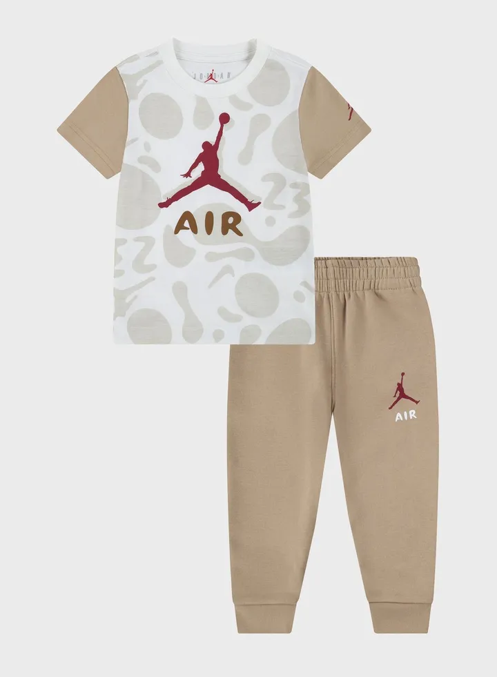 Kids Lil Champ Aop T-Shirt And Pants