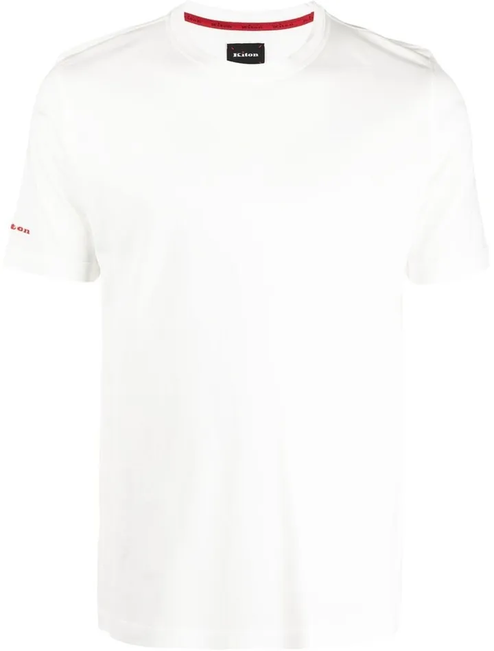 logo-print cotton T-shirt