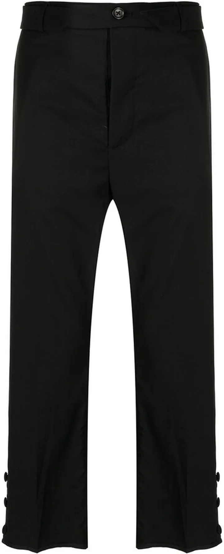 x ANOWHEREMAN cropped-leg trousers