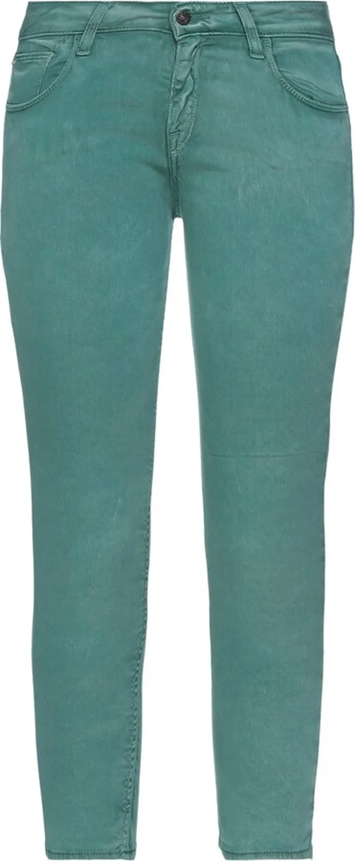Cropped Pants Deep Jade