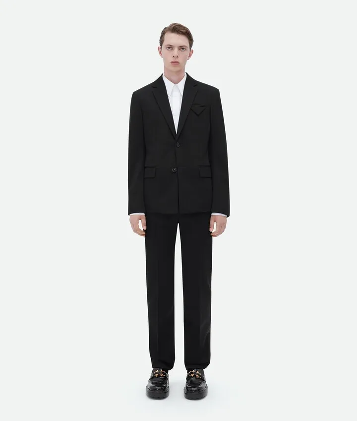 Wool Gabardine Jacket