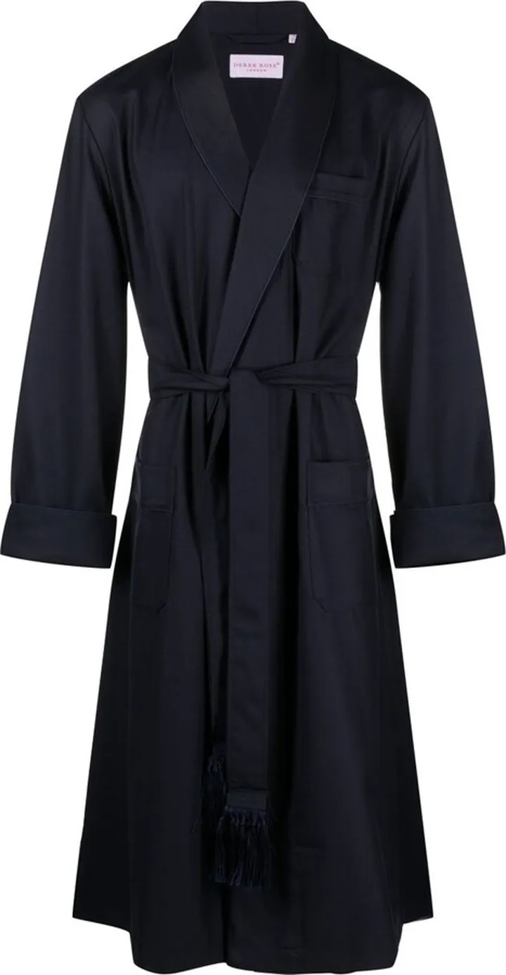 Blue Westminster Wool Robe