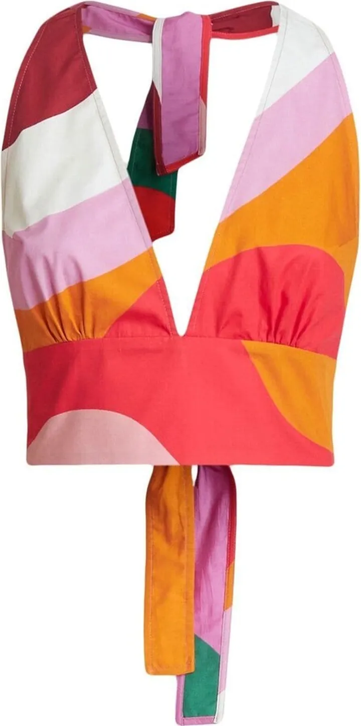 Halterneck Cropped Top