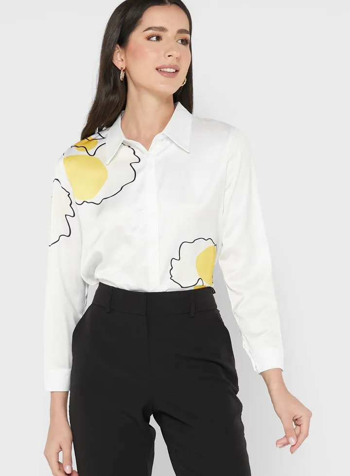 Print Motif Shirt