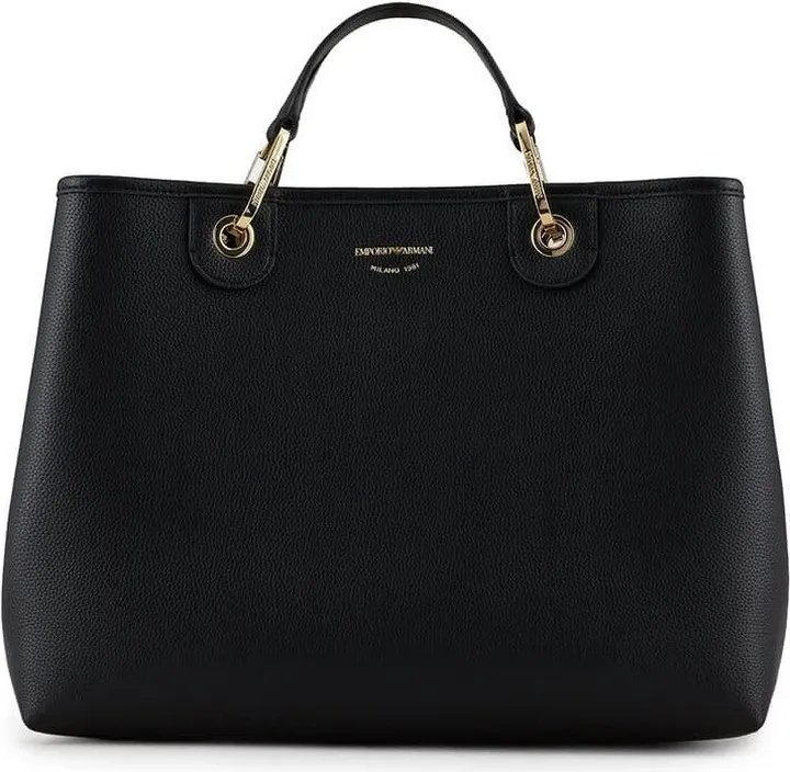 Emporio Armani Myea Black Shopping Bag