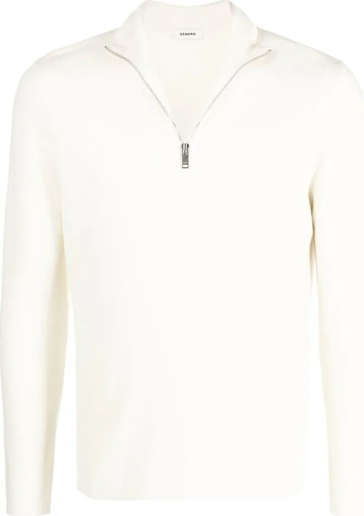 Half-Zip Fastening Jumper