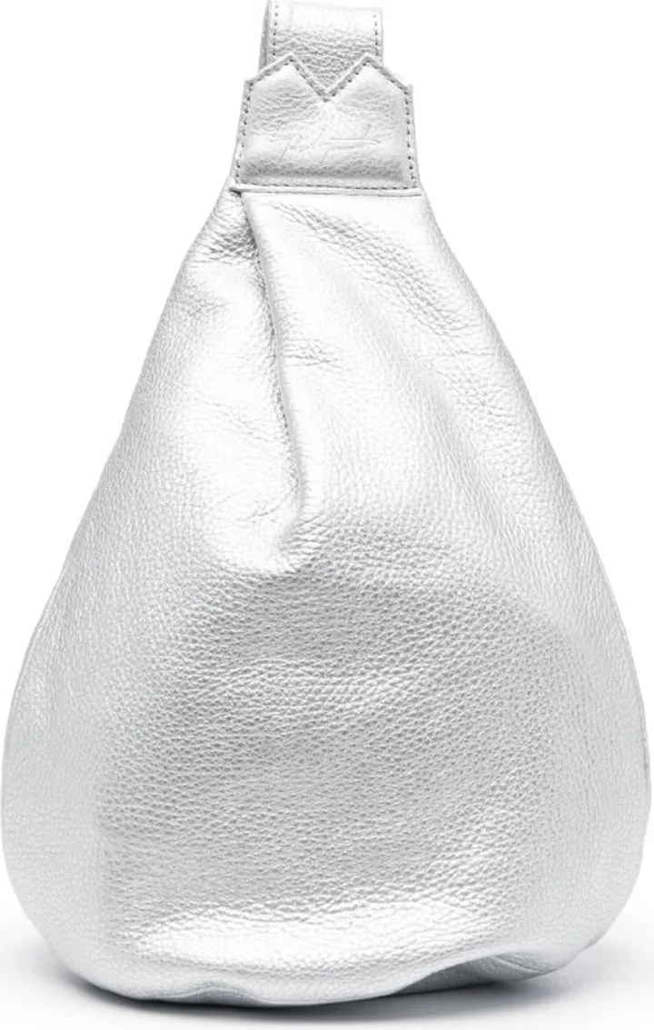 Y metallic-finish cross body bag