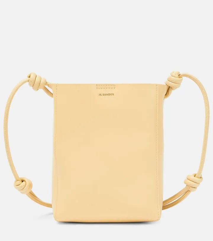Small leather shoulder bag