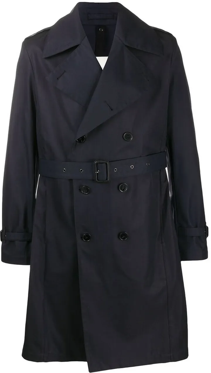 ST ANDREWS belted trench coat