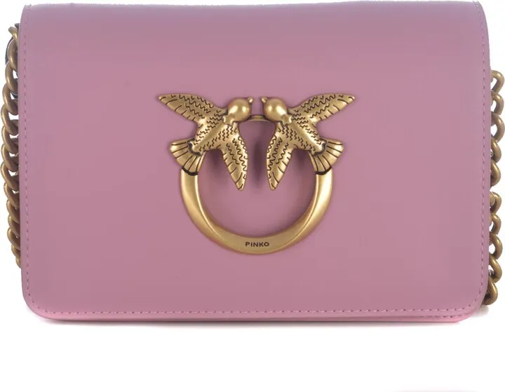 Bag Pinko love Mini Click Simply 1 In Smooth Leather