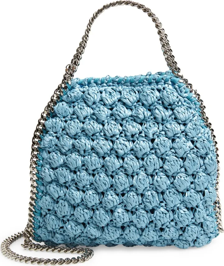 Tiny Falabella Popcorn Raffia Tote
