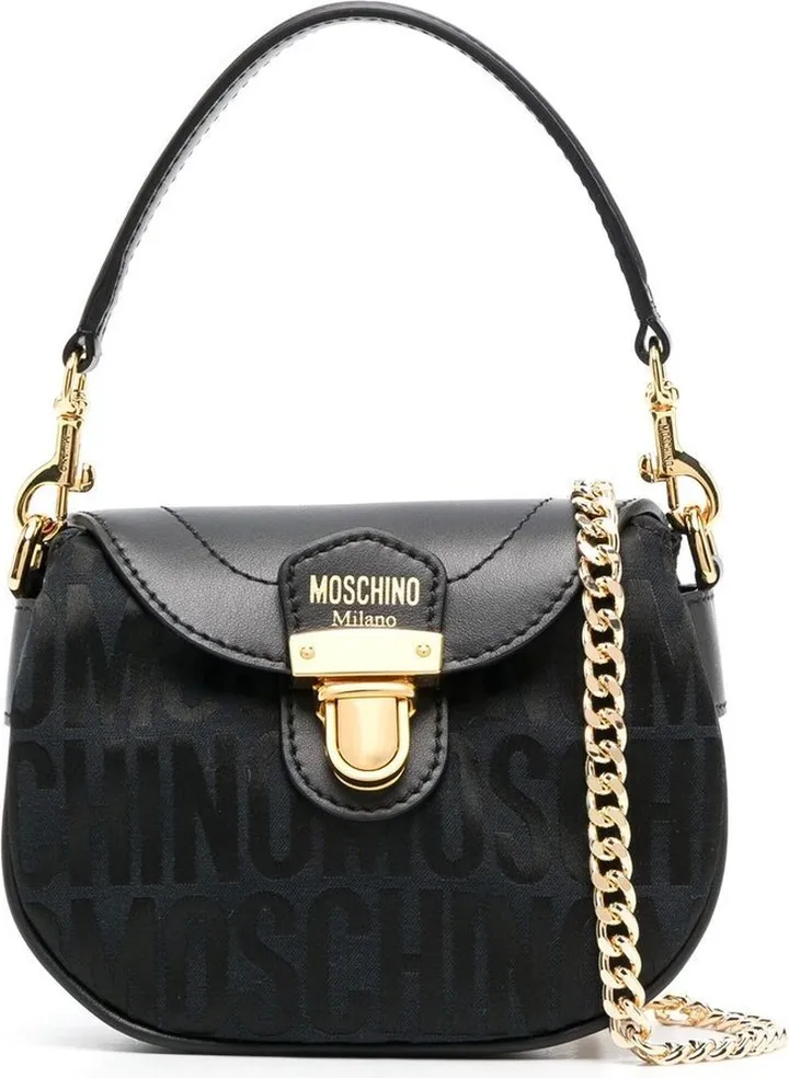Logo Stamp Monogram Shoulder Bag