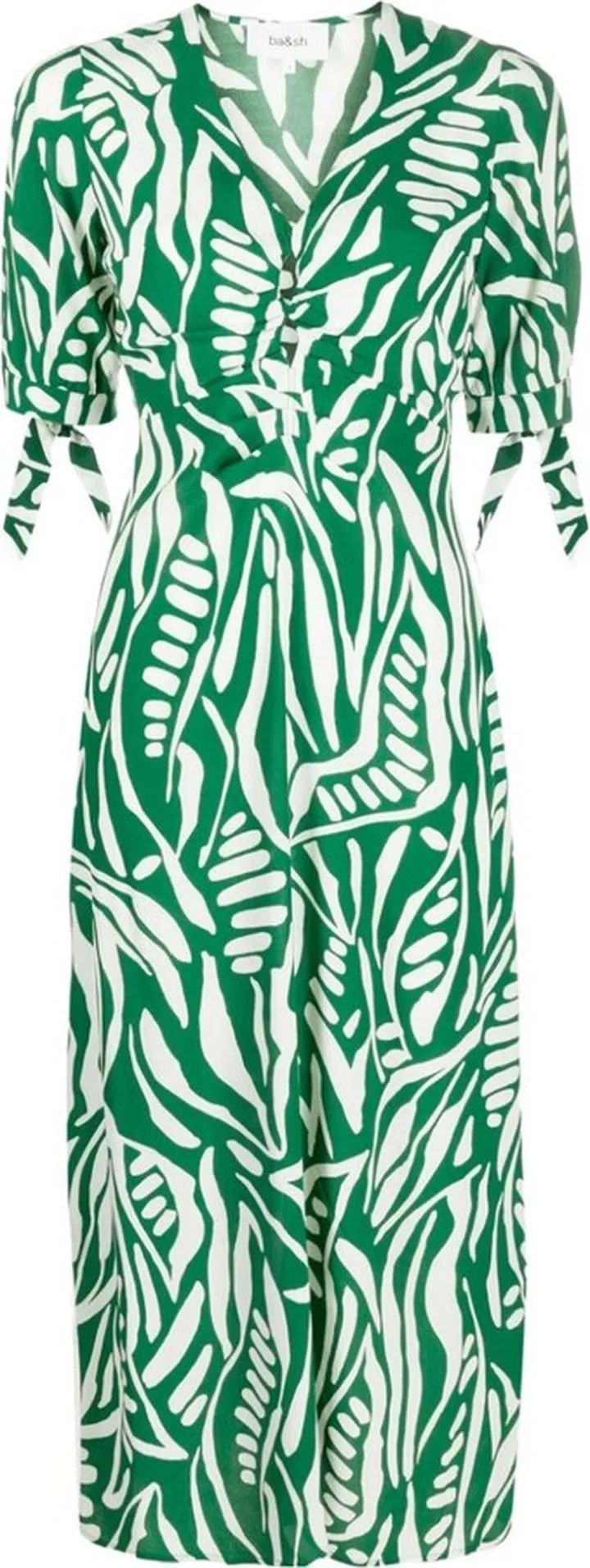Therence printed midi dress