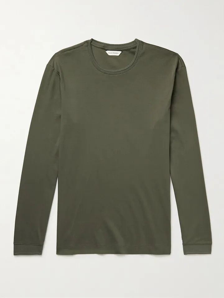 Refined Cotton-Jersey T-Shirt