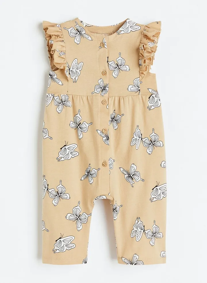 Kids Graphic Print Romper Suit