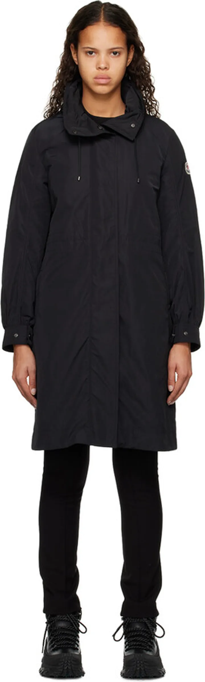 Moncler Black Kourou Parka