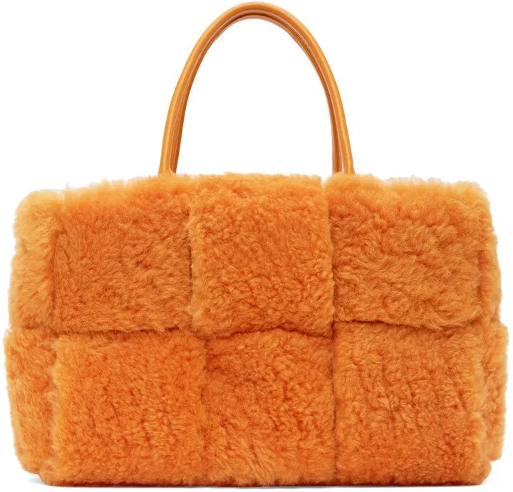 Bottega Veneta Orange Arco Tote