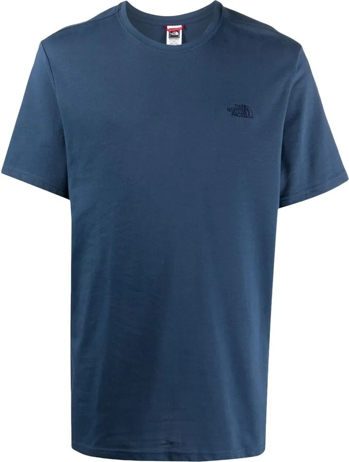 embroidered-logo T-shirt
