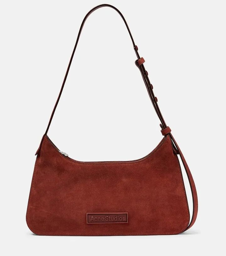 Platt Mini suede shoulder bag