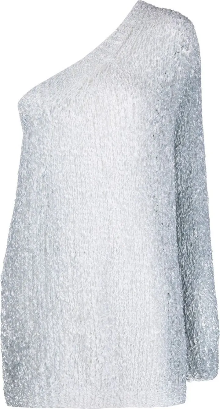 Asymmetric Knitted Dress