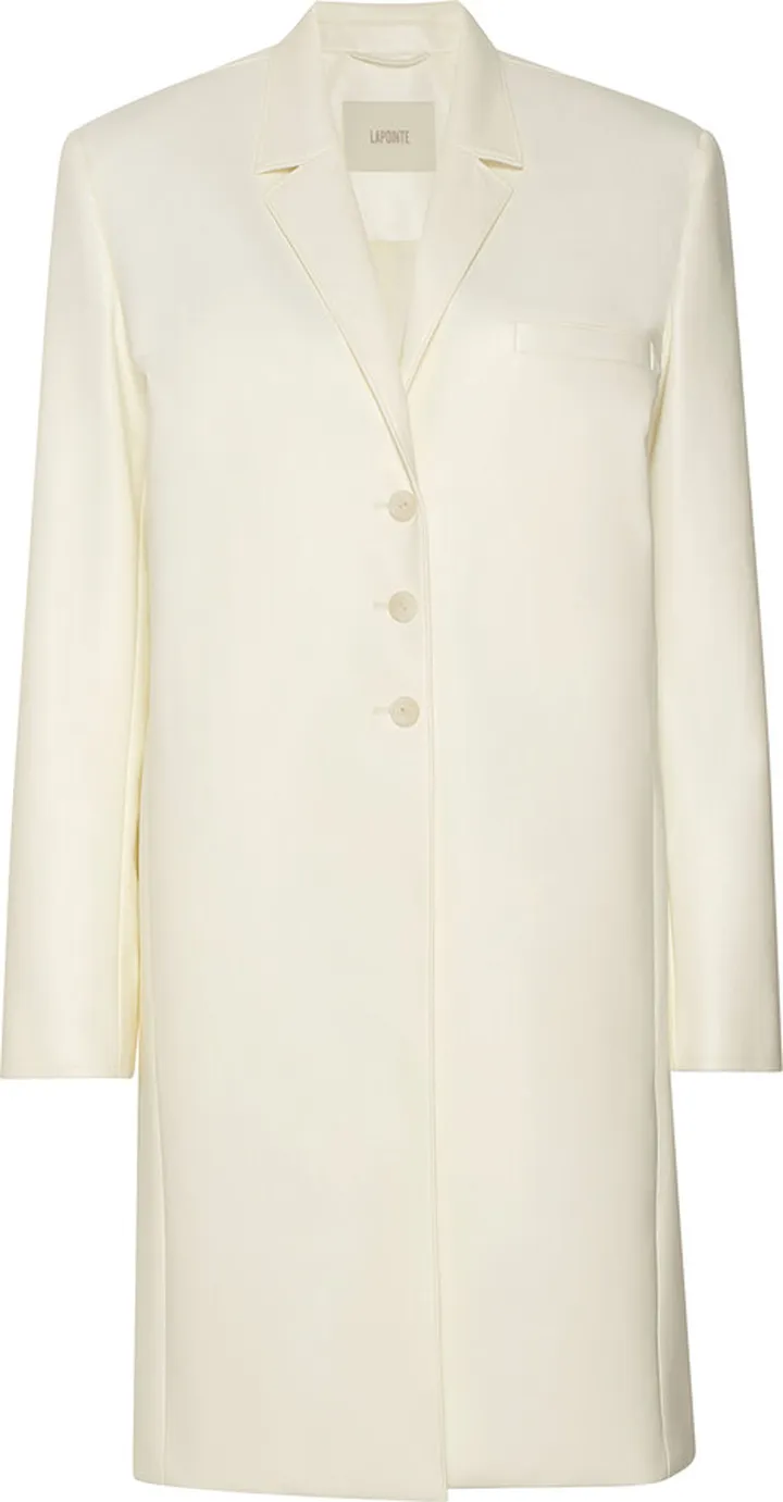 Women's Vegan Leather Oversized Coat