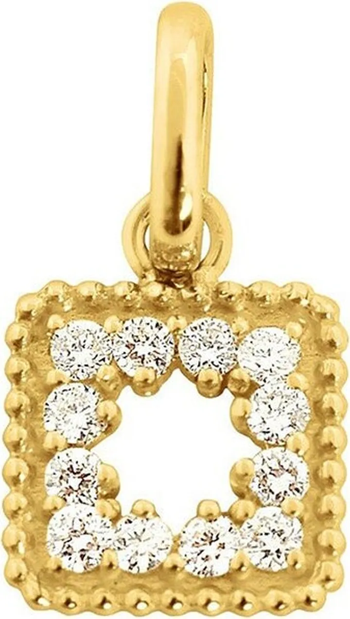 Diamond Treasure Yellow Gold Charm