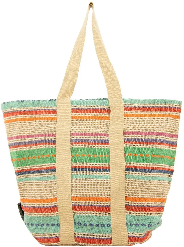 Striped Tote