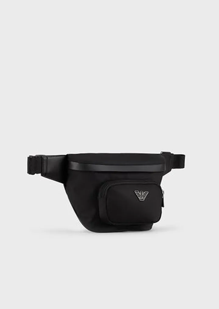 Recycled-nylon belt bag