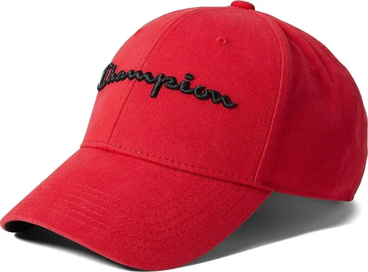 Champion Classic Twill Hat (Scarlet) Caps
