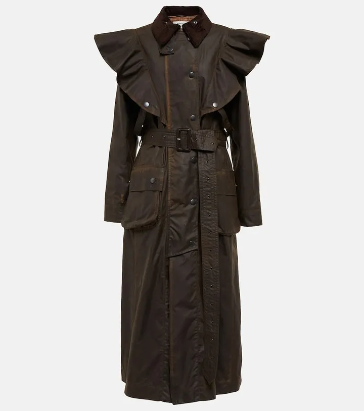 x Barbour Dani trench coat