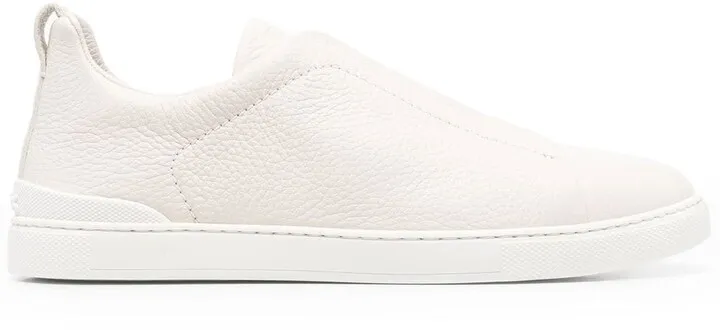 Triple-Stitch Low-Top Sneakers