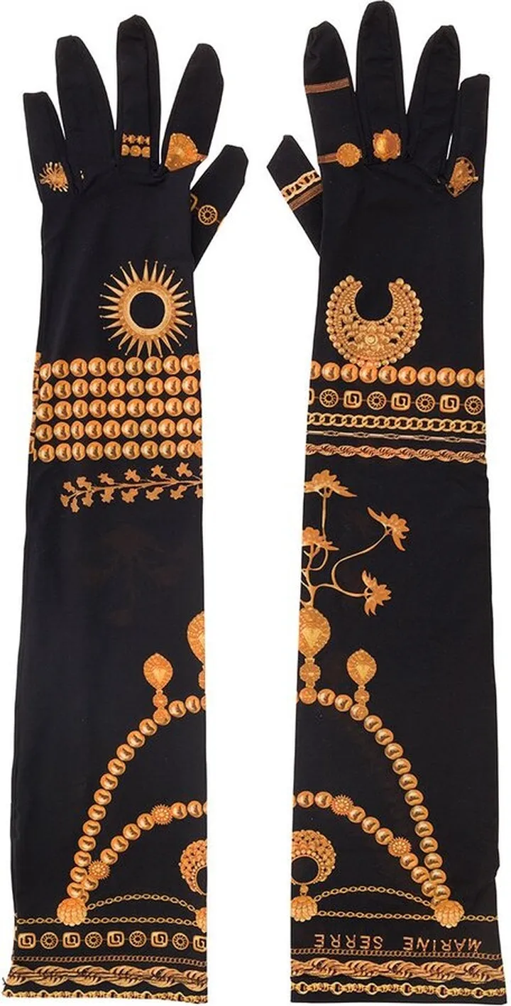 Marine Serre Regenerated Printed Gloves