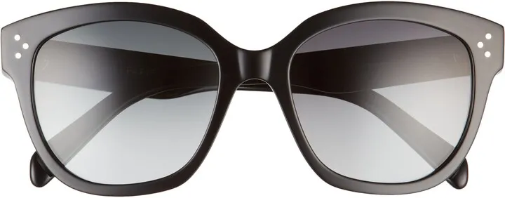 55mm Gradient Round Sunglasses