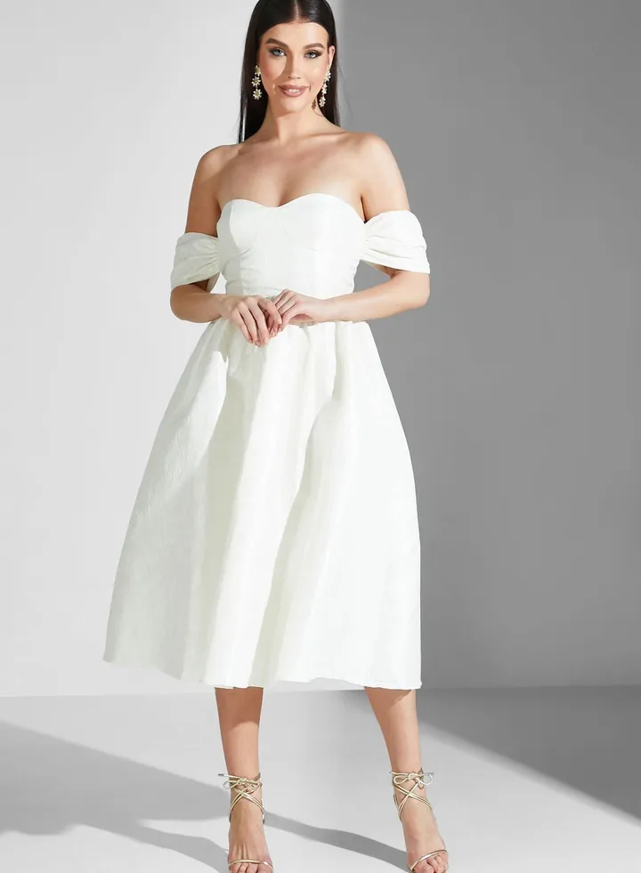 Bardot Textured Dress