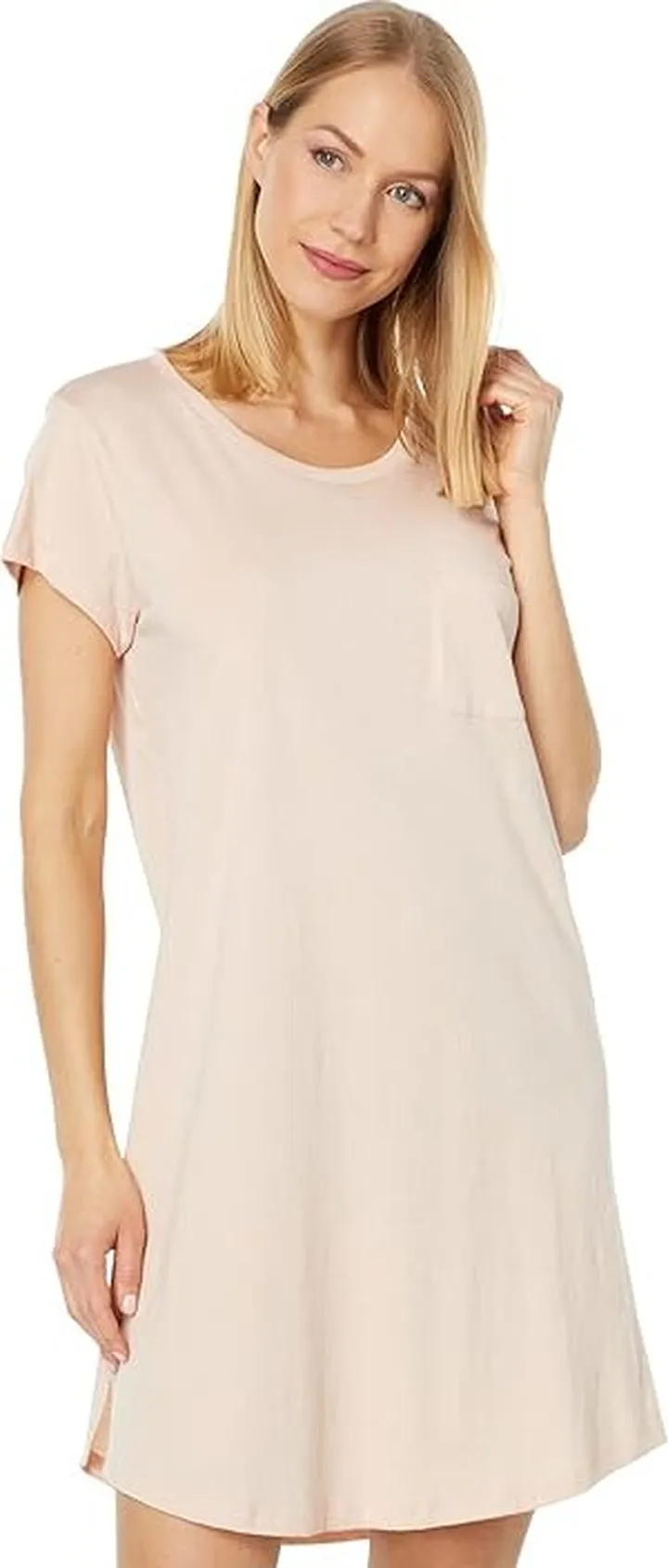 Skin Organic Pima Cotton Carissa Sleepshirt (Cameo Pink) Women's Pajama