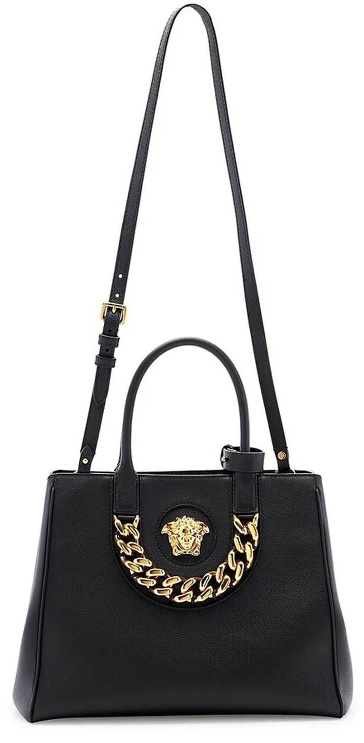 Large La Medusa Leather Tote