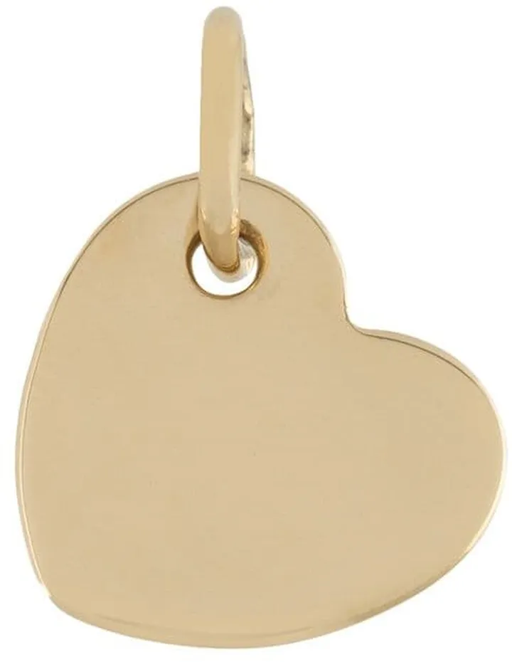 18kt yellow gold Heart charm