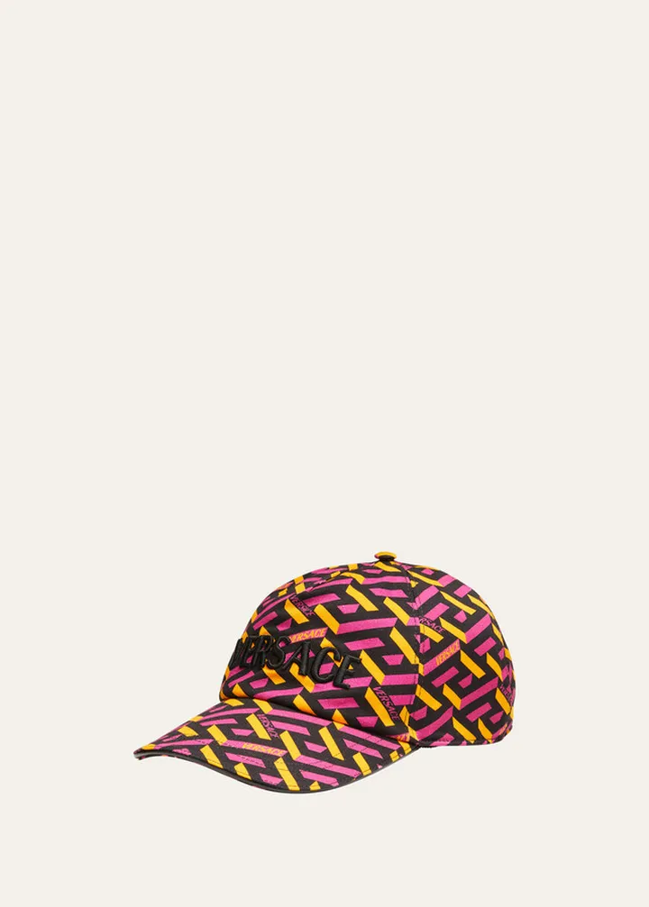 Men's La Greca Monogram Baseball Hat