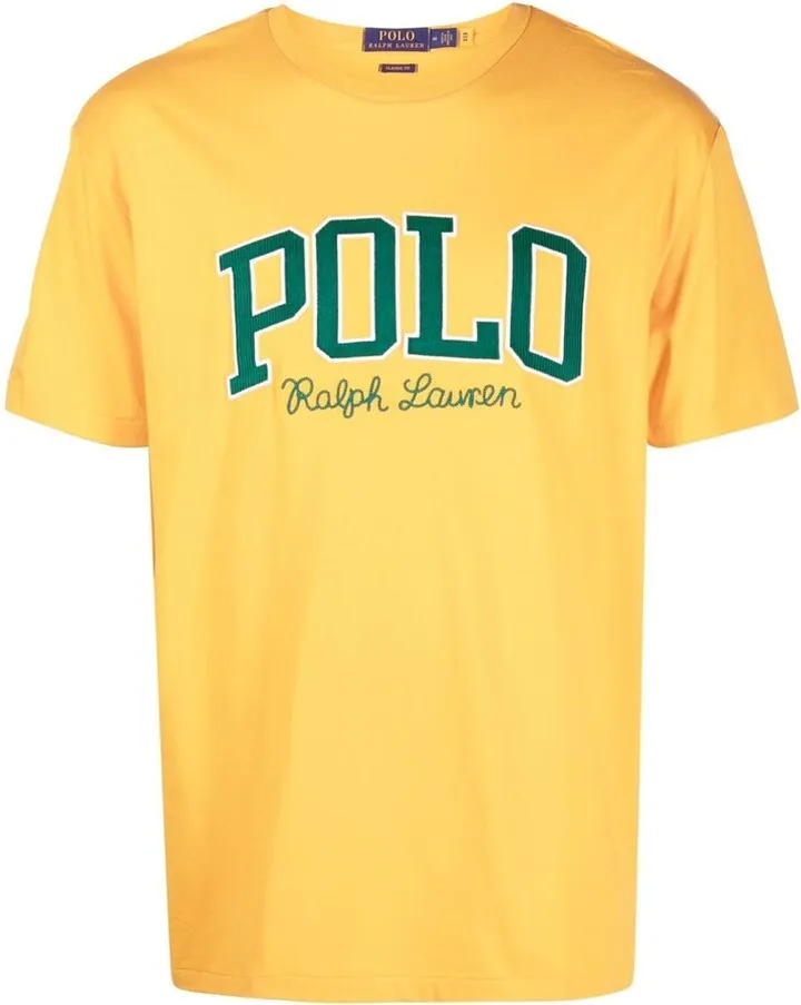 embroidered-logo short-sleeved T-shirt